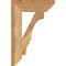 Ekena Millwork Balboa Slat Rough Sawn Bracket, Western Red Cedar, 4"W x 16"D x 24"H BKT04X16X24BOA06RWR - alternate 2